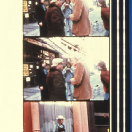 Jonas Mekas, ‘Sam Fuller, Nick Ray, Wim Wenders, Dennis Hopper During the filming of MY AMERICAN FRIEND Soho, NYC 1977’, 2013