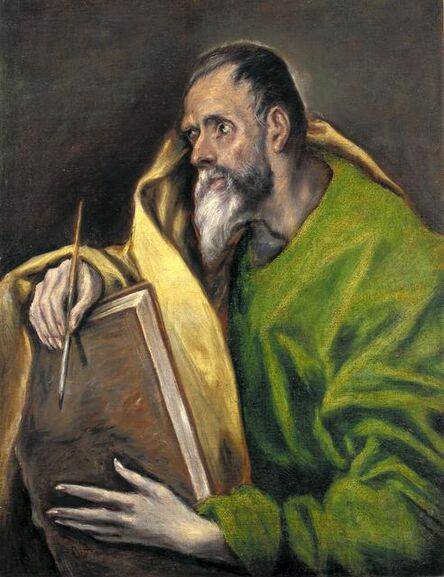 El Greco, ‘St. Luke’, about 1610-1614