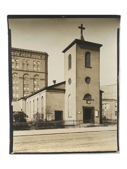 Berenice Abbott, ‘St. Luke’s Chapel, 483 Hudson Street, Manhattan’, 1935
