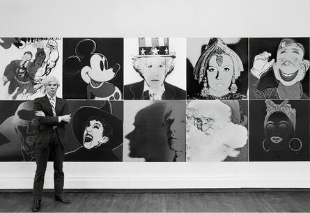 Robert Levin, ‘Andy Warhol at R. Feldman Gallery with Myths 1981’, 2015