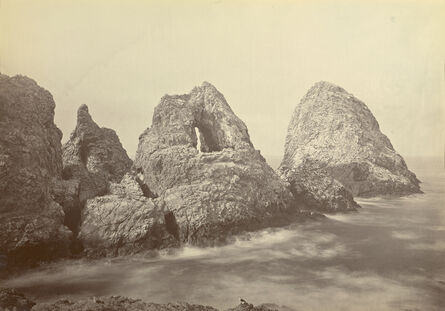 Carleton E. Watkins, ‘Sugarloaf Islands at Fisherman's Bay, Farallon Islands’, 1869