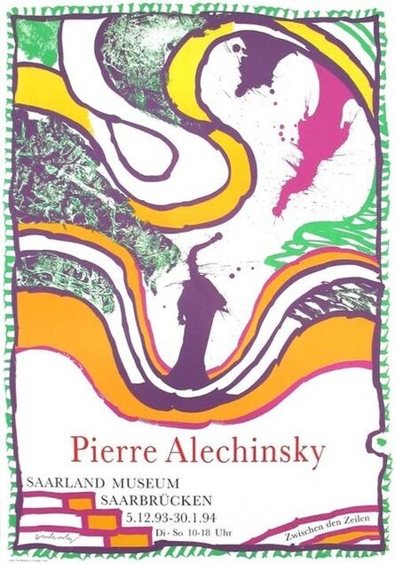 Pierre Alechinsky, ‘Zwischen Den Zeilen’, 1994