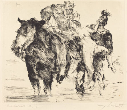Lovis Corinth, ‘Rape (Frauenräuber)’, 1920