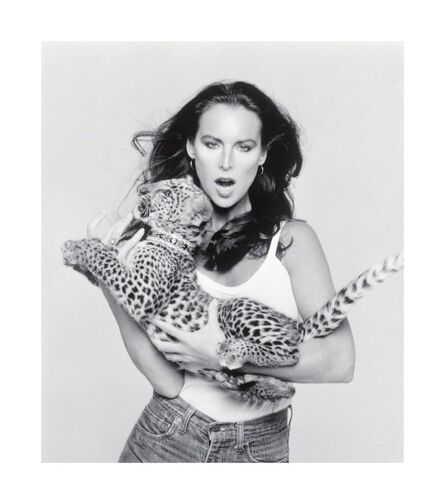 Gary Bernstein, ‘Lena Harris and the Leopard’, 1979