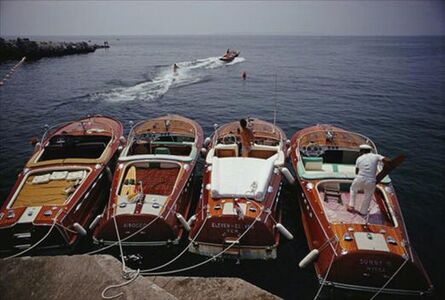 Slim Aarons, ‘Waterskiing from the Hotel Du Cap-Eden-Roc in Cap d'Antibes, France’, 1969