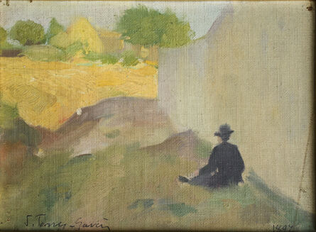 Joaquín Torres-García, ‘Paisaje con Figura’, 1897