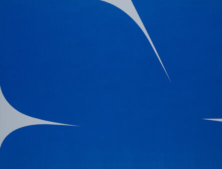 Johan Van Oeckel, ‘Untitled (Blue on Grey)’, 2020