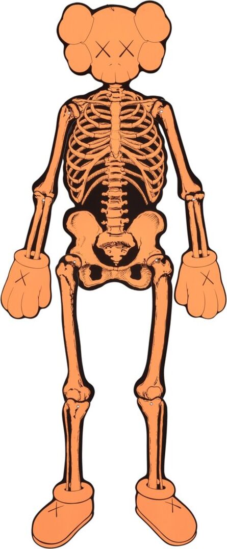 KAWS, ‘Companion Skeleton (Orange)’, 2007