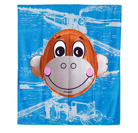 Jeff Koons, ‘“Monkey Train”, Beach Towel, Limited Edition, 70 × 60 in. ’, 2007