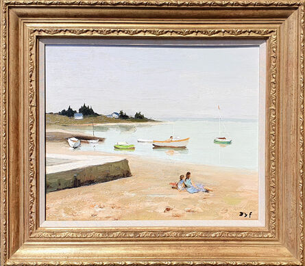 Marcel Dyf, ‘Boating along the Shore, Brittany’, 20th Century