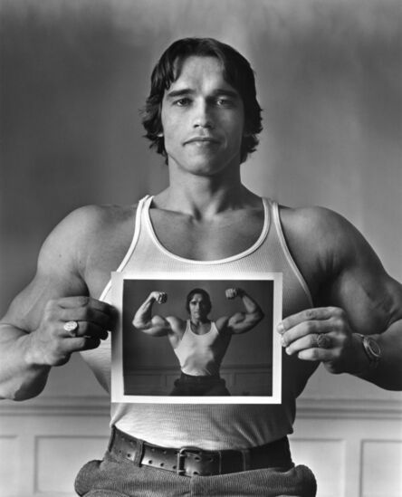 Elliott Erwitt, ‘Arnold Schwarzenegger’, 1977