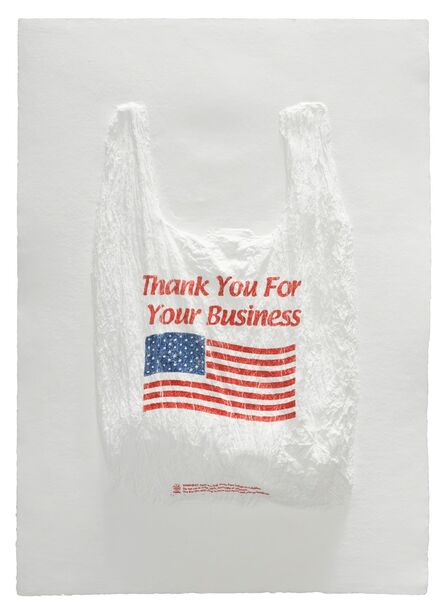 Analía Saban, ‘Thank You For Your Business Plastic Bag’, 2016
