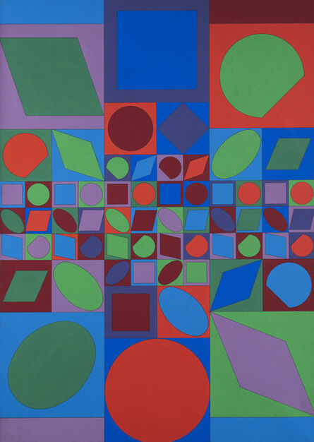 Victor Vasarely, ‘Farbwelt’, 1963-73