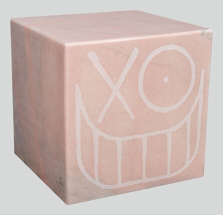 André Saraiva, ‘Mr. A Pink Marble Cube 40 cm 2’, 2018