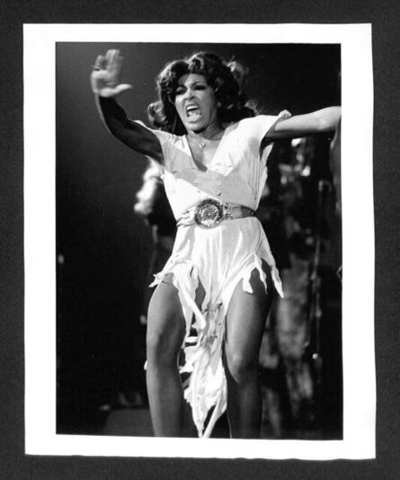 Bob Gruen, ‘Tina Turner - Live/White Dress. Beacon Theatre, NYC ’, 1071