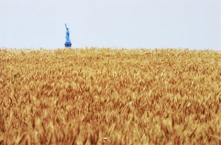 Agnes Denes, ‘Wheatfield - A Confrontation: Battery Park Landfill, Downtown Manhattan - With Statue of Liberty Across the Hudson’, 1982/2013