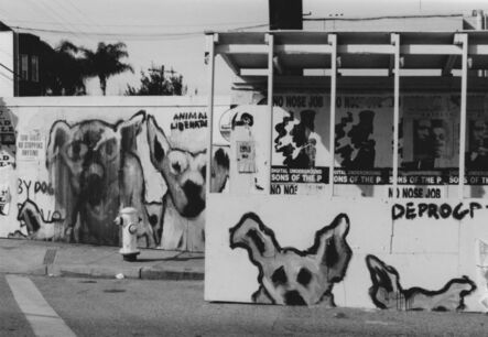 Arabella Colton, ‘Wall Dogs — Animal Liberation, Chestnut, Columbus & Taylor St., San Francisco 1992’, 1992