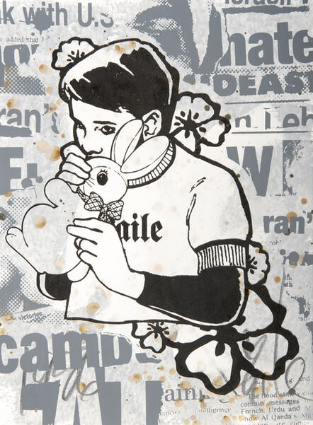 FAILE, ‘Bunny Boy #5’, 2006