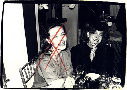 Andy Warhol, ‘Suzie Frankfurt and a Woman’, 1970s