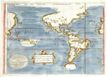 ‘Descripción de las Yndias Ocidentales (Overview of the Ocidental Indies)’