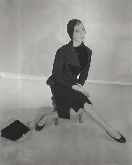 Horst P. Horst, ‘Pauline De Rothschild: Reboux Hat, New York’, 1950