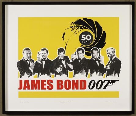 James Hart Dyke, ‘Everything or Nothing – 50 Years of James Bond: Yellow 	’, 2012