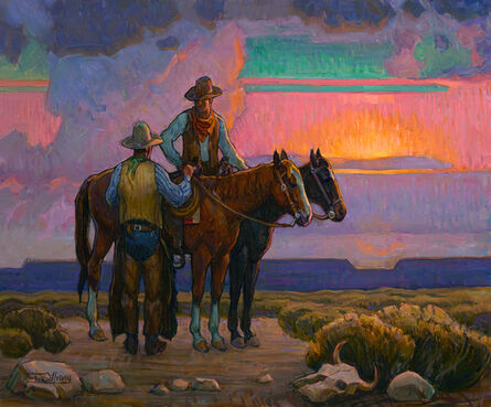 Tim Solliday, ‘Sunset Cowboy’, 2019