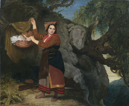 Joseph Severn, ‘the brigand's family’, 1825