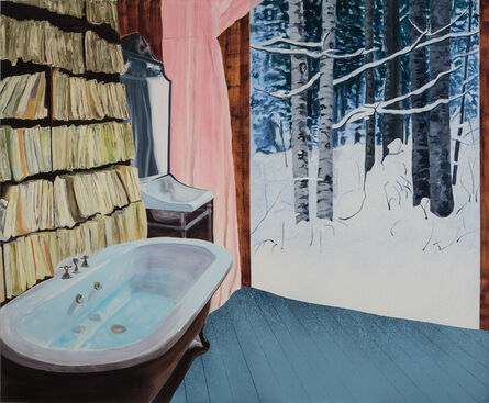 Dexter Dalwood, ‘Wittgenstein’s Bathroom’, 2001