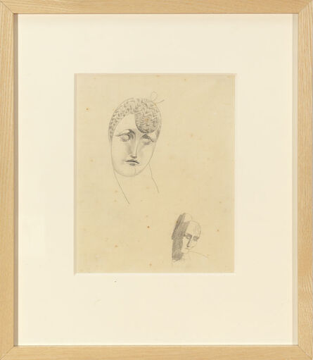 Elie Nadelman, ‘Two Heads’, 1910