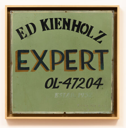Edward Kienholz, ‘Expert’, 1977