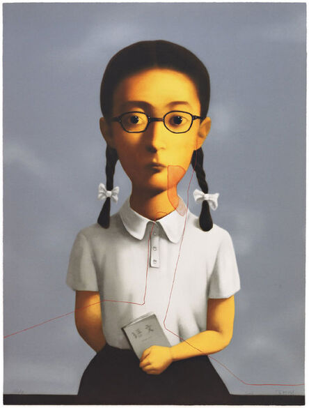Zhang Xiaogang, ‘Blood Line Series - Girl’, 2006
