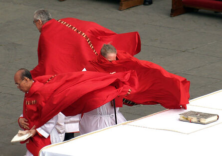 Armando Arorizo, ‘Cardinals battle the wind’, 2005