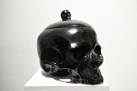 Huang Yulong 黄玉龙, ‘Skull Black’, 2016