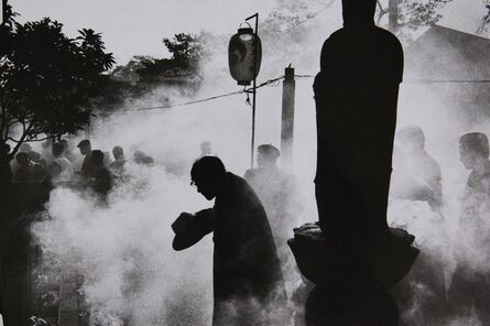 Ed van der Elsken, ‘Cemetery of Tokyo Temple’, 1959-vintage print