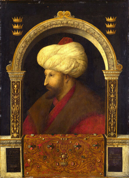 Gentile Bellini, ‘Portrait of Sultan Mehmet II’, 1480