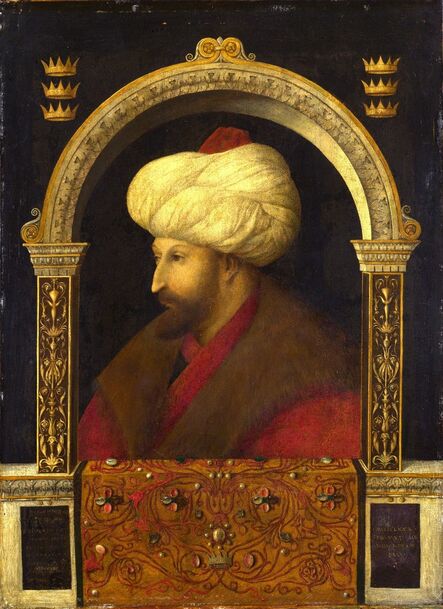 Gentile Bellini, ‘Portrait of Sultan Mehmet II’, 1480