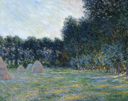Claude Monet, ‘Meadow with Haystacks near Giverny’, 1885