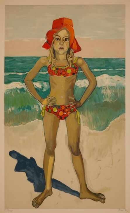 Alice Neel, ‘Bather with Red Hat’, 1982
