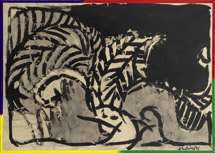 Pierre Alechinsky, ‘Le chapeau du serpent à plumes’, 1977-2021