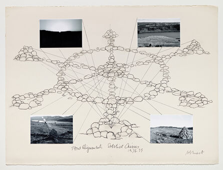 Michelle Stuart, ‘Stone Alignments/Solstice Cairns’, 1978