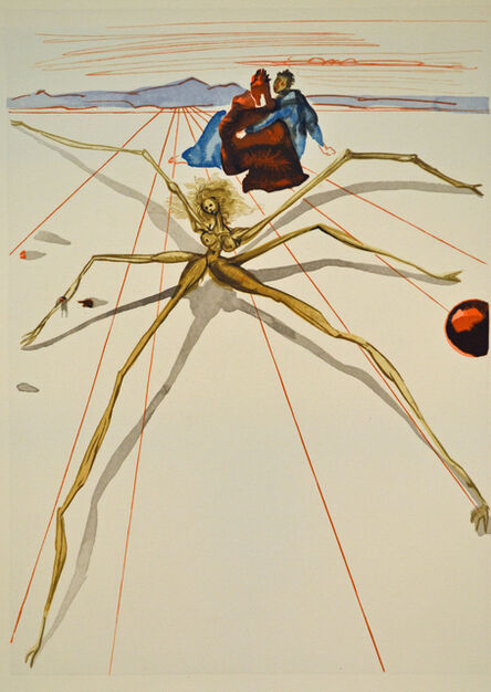Salvador Dalí, ‘Leaving the Terrace of Anger, Purgatorio 17, The Divine Comedy’, 1960