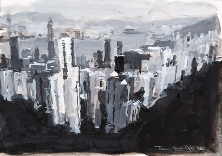 James Hart Dyke, ‘Hong Kong from The Peak, Study’, 2012