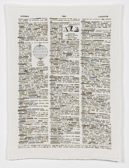 Lisa Kokin, ‘Equilibrium (from the Dictionary Trilogy)’, 2014