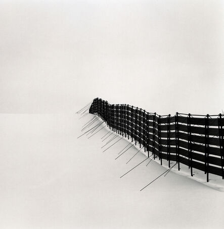 Michael Kenna, ‘Prolonged Snow Fence, Teshikaga, Hokkaido, Japan’, 2007
