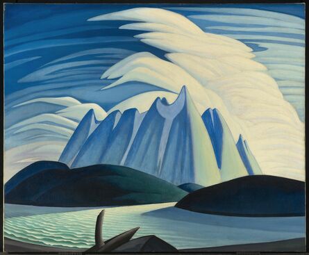 Lawren Stewart Harris, ‘Lake and Mountains ’, 1928