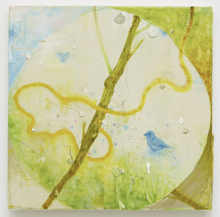 Keisuke Yamamoto, ‘Blue bird and yellow snake’, 2015