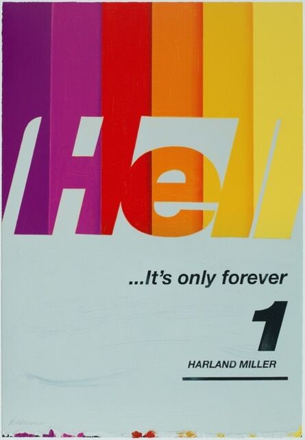 Harland Miller, ‘Hell... It's Only Forever’, 2020