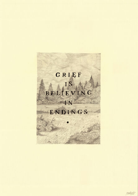 Keaton Henson, ‘Grief is Believing’, 2016