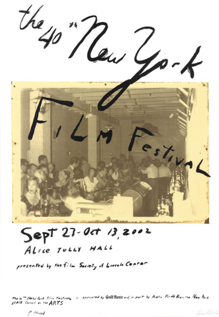 Julian Schnabel, ‘The 40th New York Film Festival’, 2002